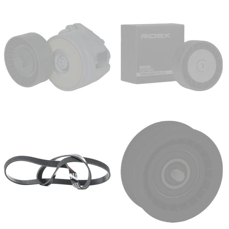 V-ribbed Belt Set