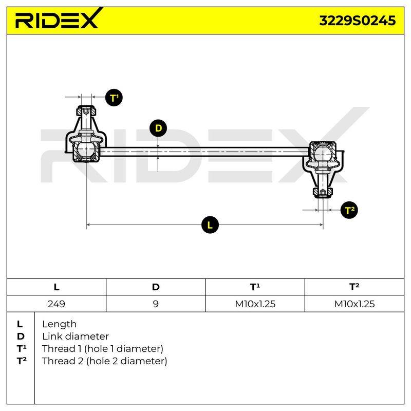 Link/Coupling Rod, stabiliser bar