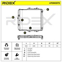 Radiator, engine cooling
