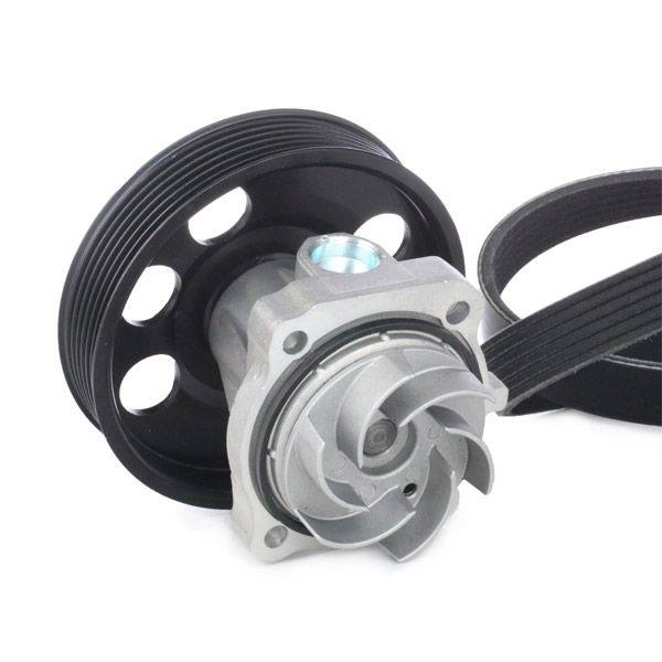 Water Pump + V-ribbed Belt Kit