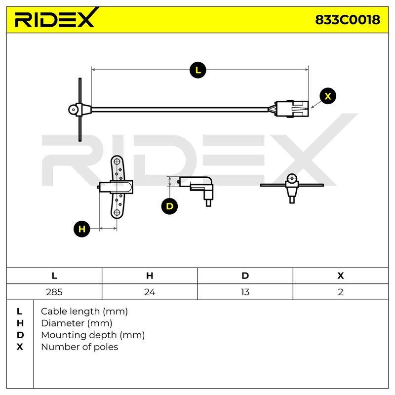 Sensor, crankshaft pulse