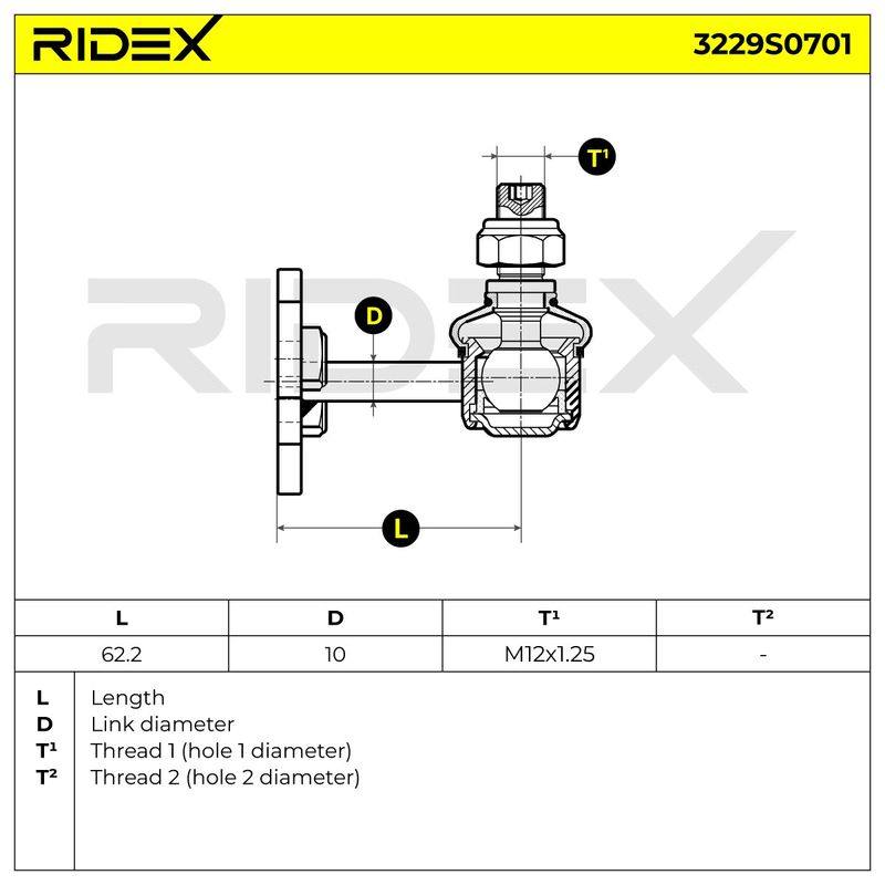 Link/Coupling Rod, stabiliser bar