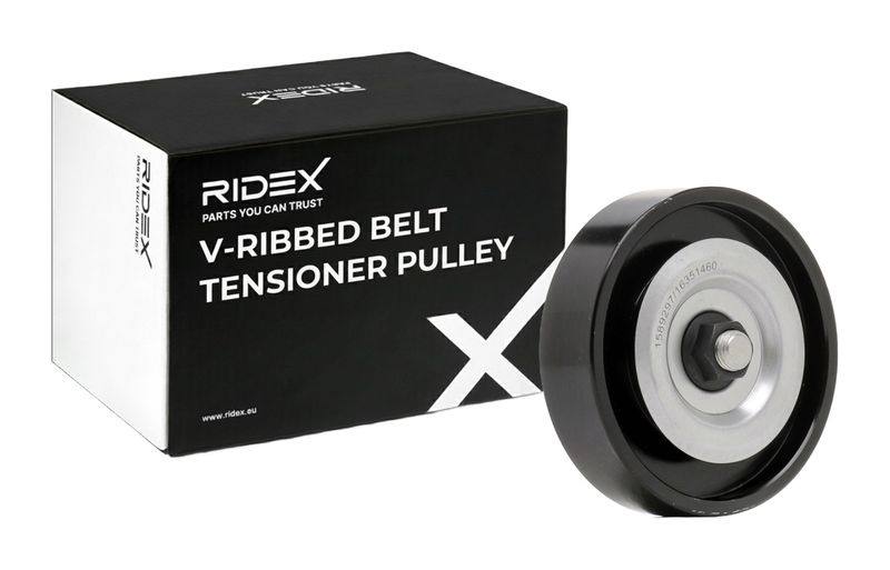 Tensioner Pulley, V-ribbed belt