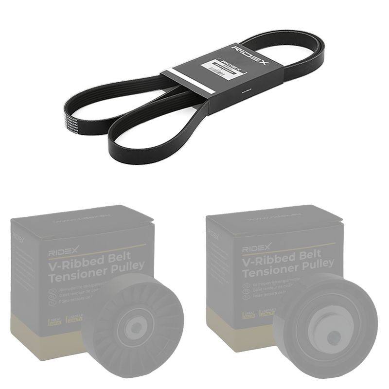 V-ribbed Belt Set