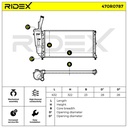 Radiator, engine cooling