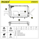 Radiator, engine cooling