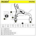 Control/Trailing Arm, wheel suspension