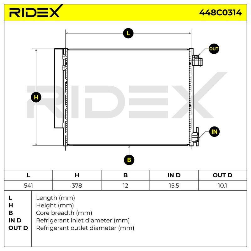 Condenser, air conditioning