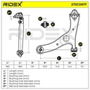 Control/Trailing Arm, wheel suspension