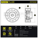 Tensioner Pulley, V-ribbed belt