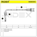 Sensor, exhaust gas temperature