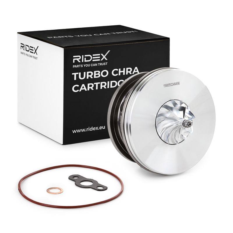 Core assembly, turbocharger