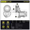Tensioner Pulley, V-ribbed belt