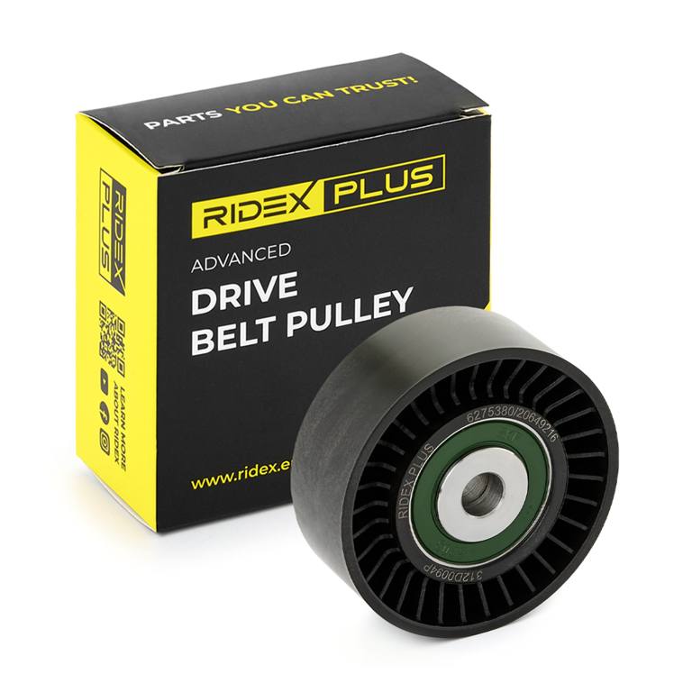 Deflection/Guide Pulley, V-ribbed belt