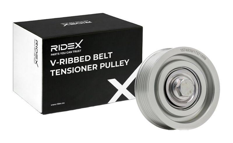 Tensioner Pulley, V-ribbed belt