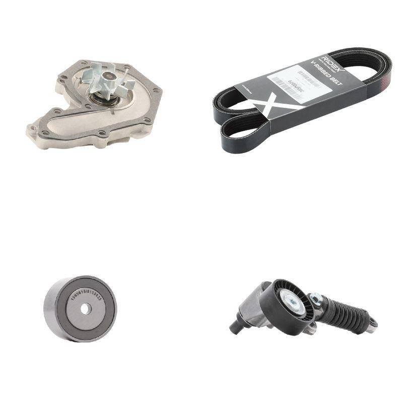 Water Pump + V-ribbed Belt Kit