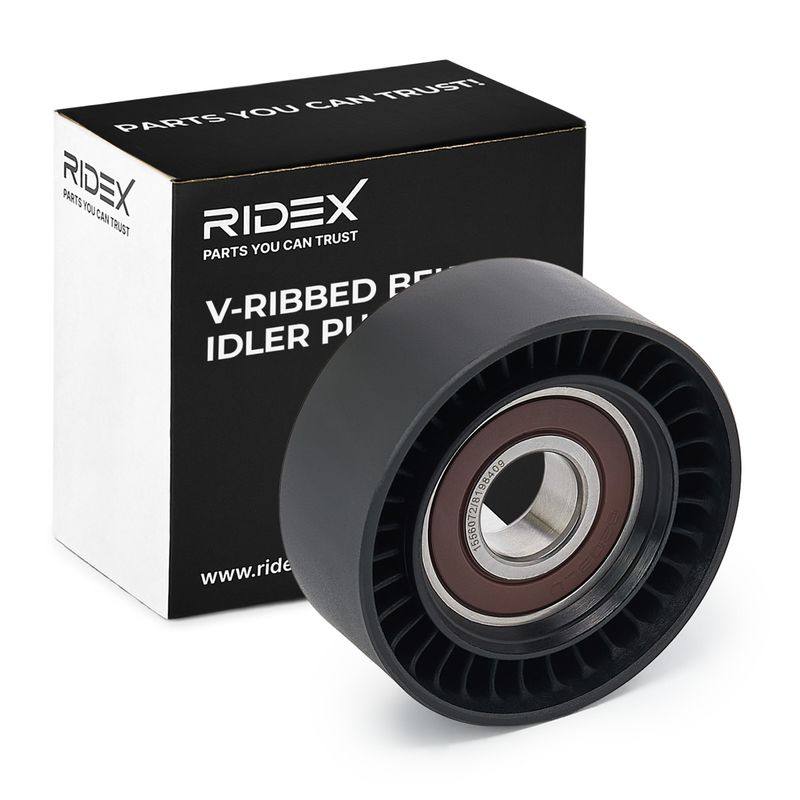 Deflection/Guide Pulley, V-ribbed belt