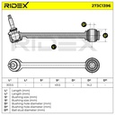 Control/Trailing Arm, wheel suspension