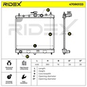 Radiator, engine cooling