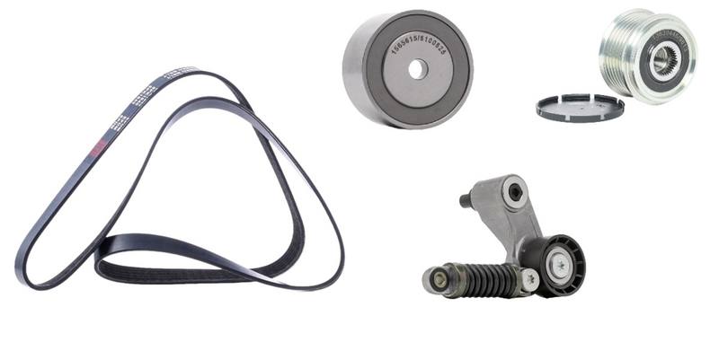 V-ribbed Belt Set