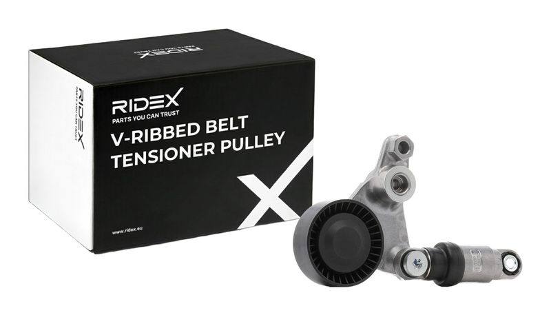 Tensioner Pulley, V-ribbed belt