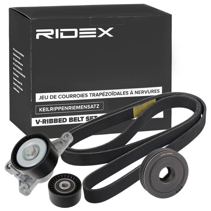 V-ribbed Belt Set