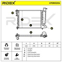 Radiator, engine cooling