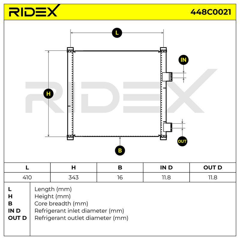 Condenser, air conditioning