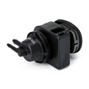 Pressure converter, turbocharger