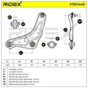 Control/Trailing Arm, wheel suspension