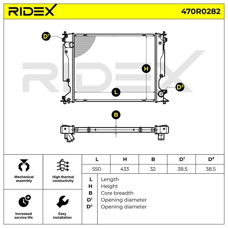 Radiator, engine cooling