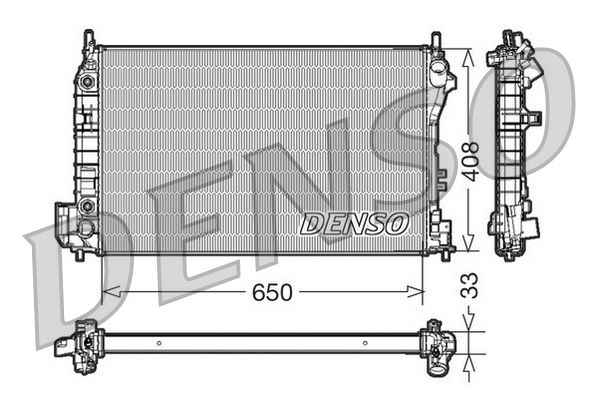 Radiator, engine cooling
