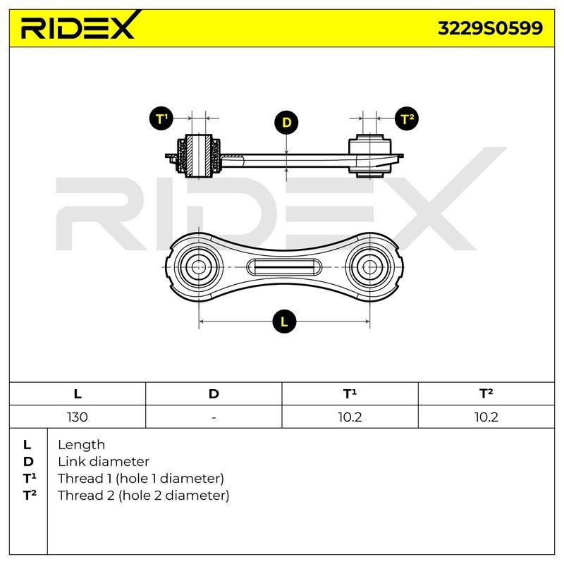 Link/Coupling Rod, stabiliser bar