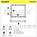Radiator, engine cooling