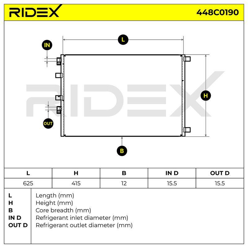 Condenser, air conditioning