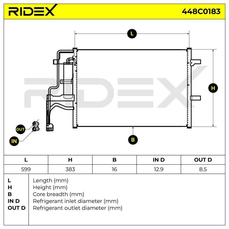 Condenser, air conditioning