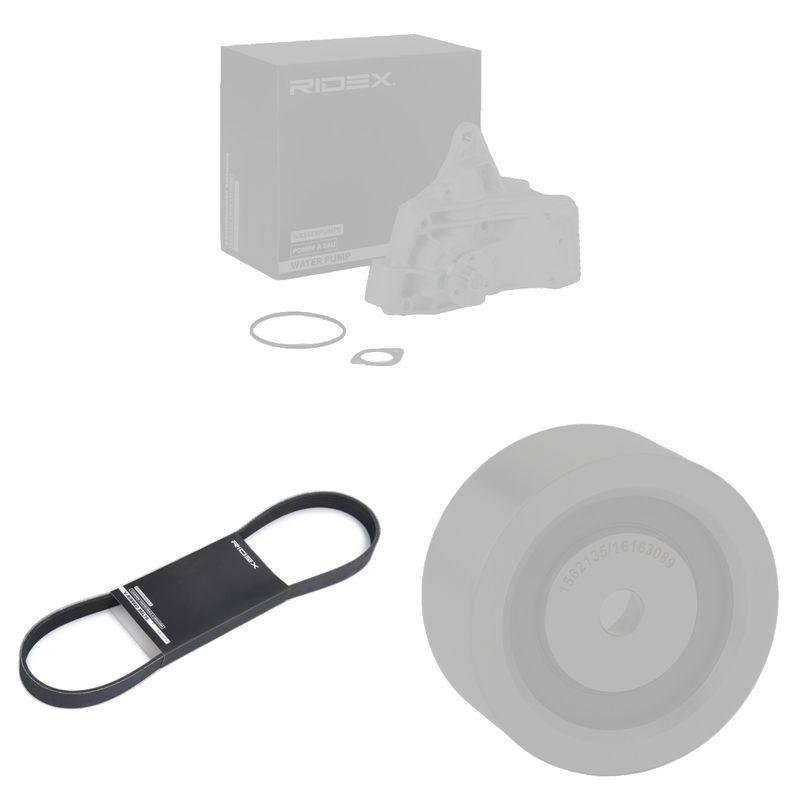 Water Pump + V-ribbed Belt Kit