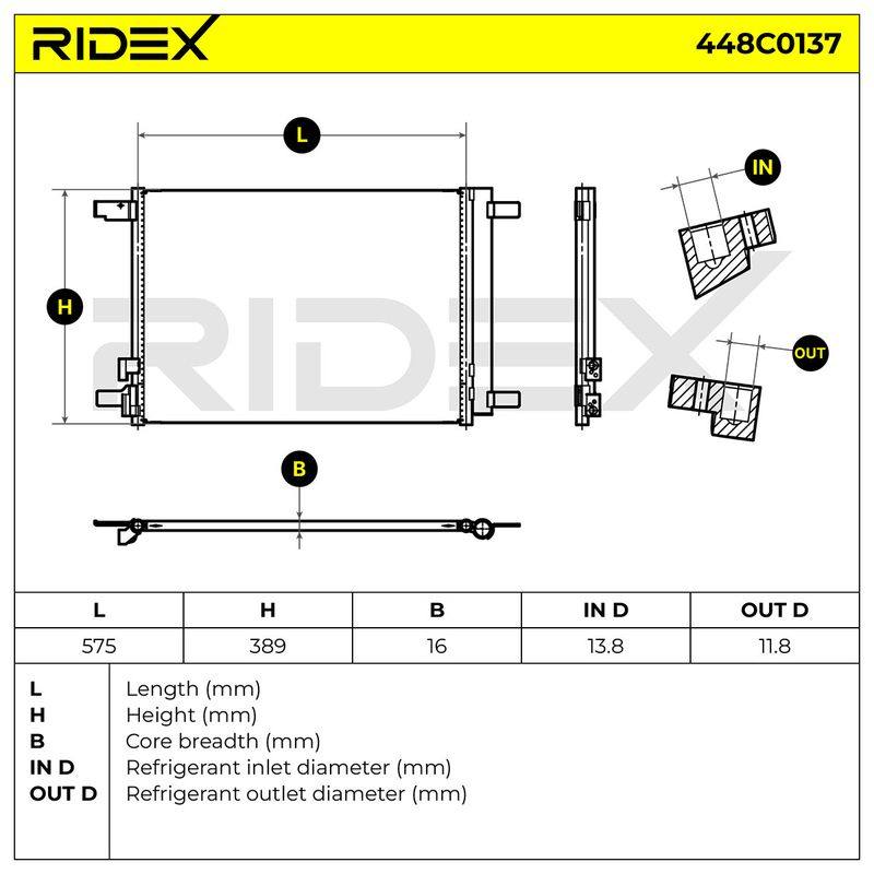 Condenser, air conditioning