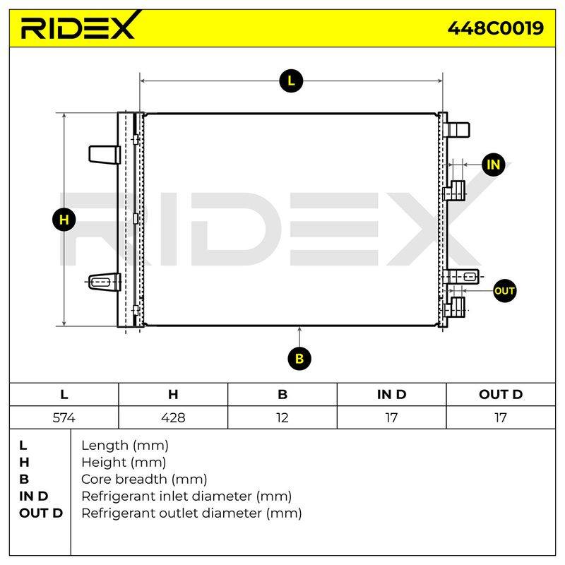 Condenser, air conditioning