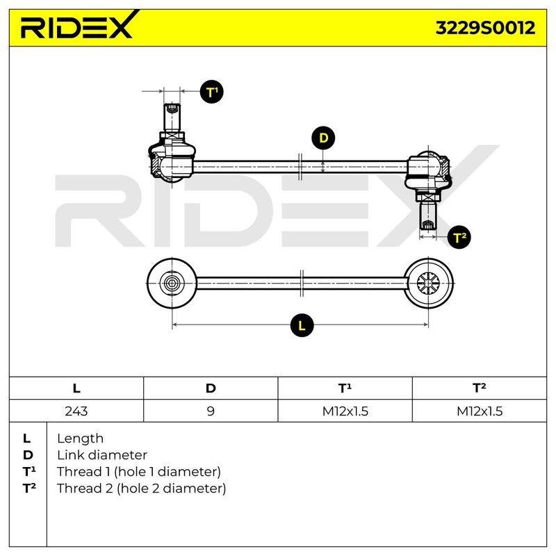 Link/Coupling Rod, stabiliser bar