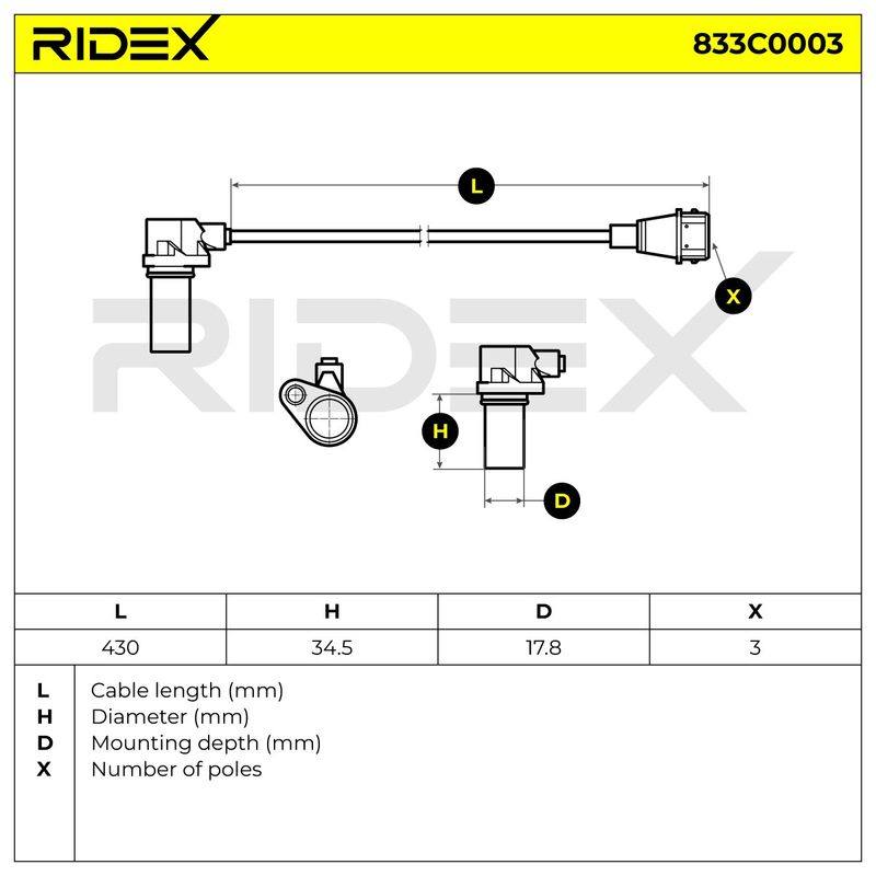 Sensor, crankshaft pulse