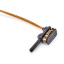 Warning Contact, brake pad wear