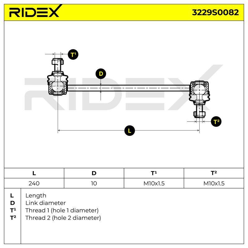 Link/Coupling Rod, stabiliser bar
