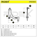 Control/Trailing Arm, wheel suspension