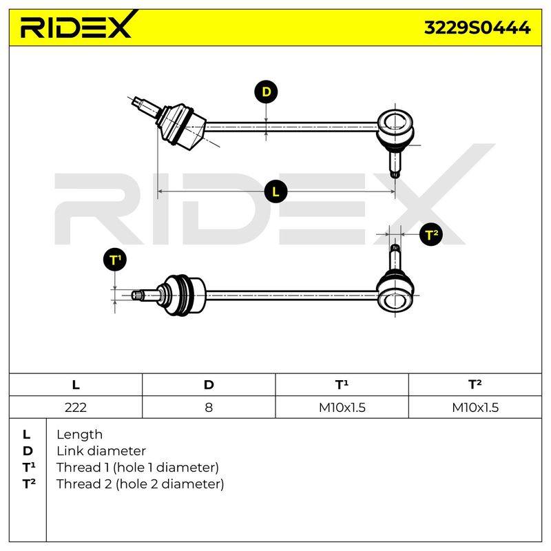 Link/Coupling Rod, stabiliser bar