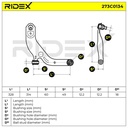Control/Trailing Arm, wheel suspension