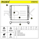 Radiator, engine cooling