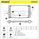 Radiator, engine cooling
