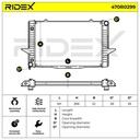 Radiator, engine cooling