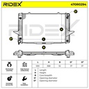 Radiator, engine cooling